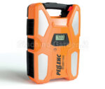 Batteria a zaino Pellenc ULiB 1500 per attrezzi da giardinaggio professionali, vista frontale su sfondo bianco.