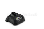 Caricabatterie STIHL AL 1 per batteria AS 2 con display a LED e design compatto per montaggio a parete