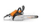 Profilo laterale motosega STIHL MS 172 con barra guida Light 01 e design ergonomico