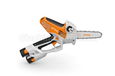 Potatore a batteria STIHL GTA 40 con barra e catena per la potatura del giardino