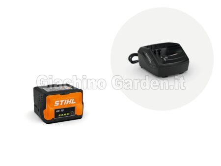 Sistema AK STIHL - Set batterie completo - Batteria AK 10 + Caricatore AL 101
