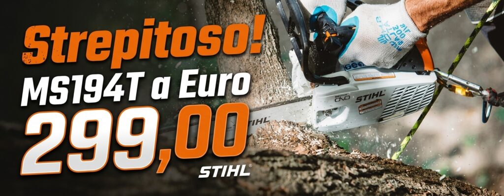 motosega in promozione