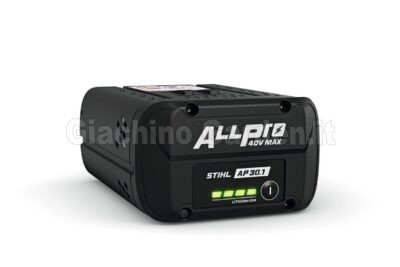 Batteria agli ioni di litio STIHL AP 30.1 ALLPRO 40V Max per attrezzatura professionale da giardinaggio
